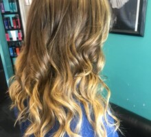 Balayage hairstyle